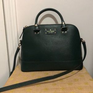 Kate Spade Cameron Street green Rachelle satchel